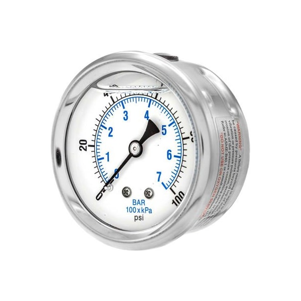 Engineered Specialty Products, Inc Pic Gauges 2 1/2" Pressure Gauge
